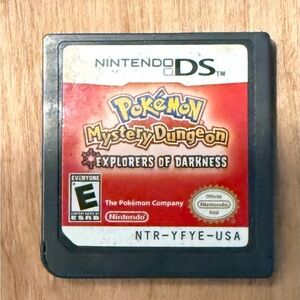 Nintendo DS Pokémon Mystery Dungeon: Explorers of Darkness - Red and Black